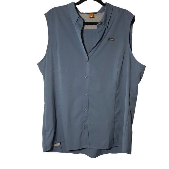 Eddie Bauer Adventurer Pro Field Sleeveless Shirt - Picture 1 of 6